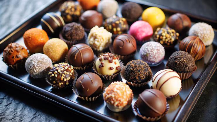 Assorted chocolate box